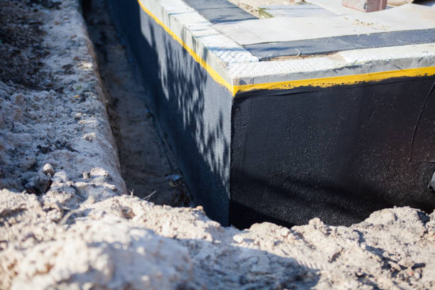 Residential Waterproofing installation at a Cochranville, PA home by SJ Waterproofing Pros